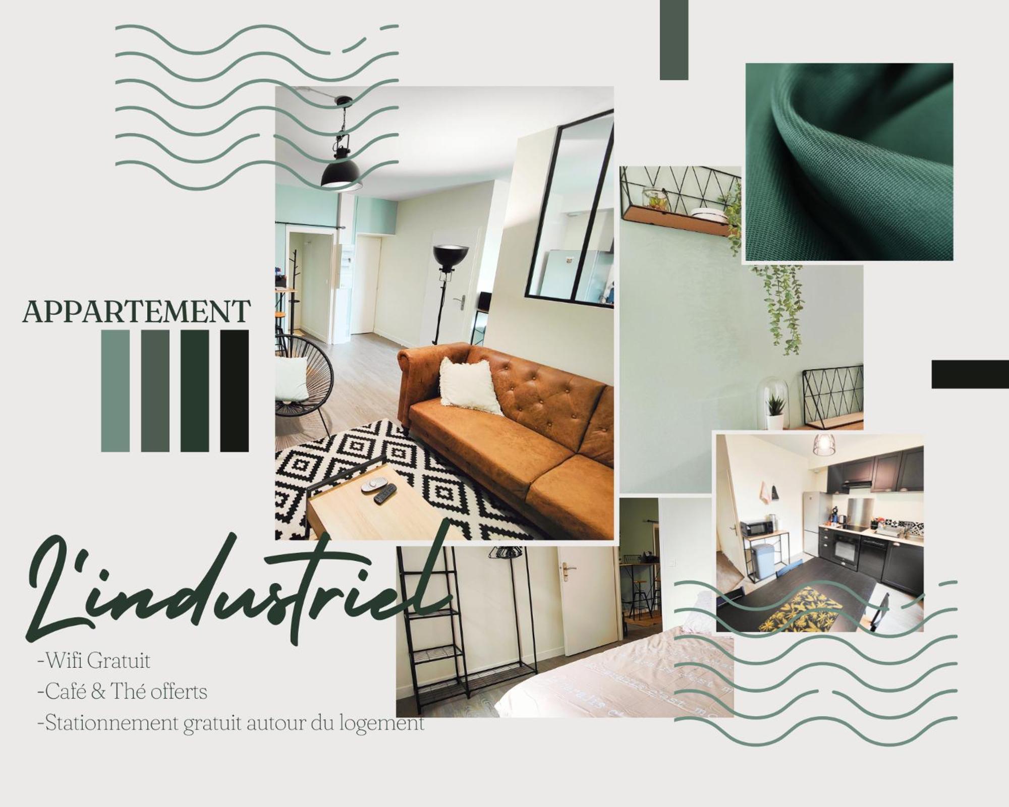T3 Neuf L'Industriel Apartment Риом Екстериор снимка